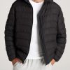 Men American Tall Jackets + Coats | Medium-Weight Tall Puffer Jacket For Men In Black