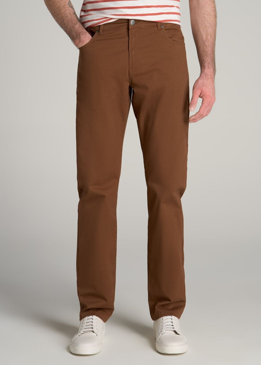 Men American Tall Pants + Chinos | J1 Straight Leg Five-Pocket Pants For Tall Men In Nutshell