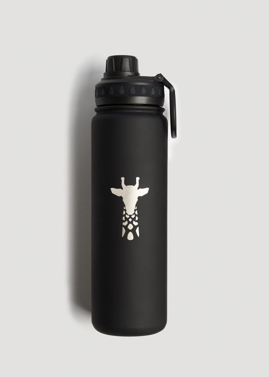 Men American Tall Other Accessories | Water Bottle In Black