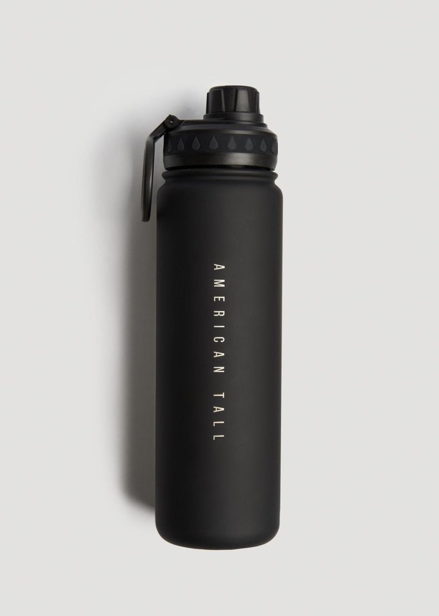 Men American Tall Other Accessories | Water Bottle In Black