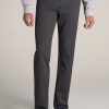 Men American Tall Pants + Chinos | Mason Semi-Relaxed Chinos In Pants For Tall Men Iron Grey