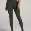 Women American Tall Athletic Pants | Balance Ultra High-Rise Leggings For Tall Women In Pine Tree