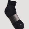 Men American Tall Socks | Men'S Athletic Mid Ankle Socks (X-Large Size: 14-17) | Black 3 Pack