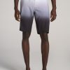 Men American Tall Shorts | Tall Board Shorts For Men In Black Ombre