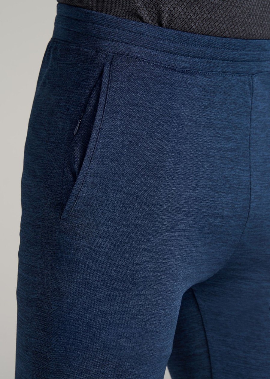 Men American Tall Athletic Pants | A.T. Performance Engineered Joggers For Tall Men In Navy Mix