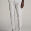 Men American Tall Athletic Pants | Microsanded French Terry Sweatpants For Tall Men In Light Grey