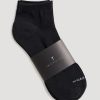 Men American Tall Socks | Men'S Athletic Low Ankle Socks (X-Large Size: 13-15) | Black 3 Pack