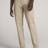 Men American Tall Pants + Chinos | Mason Semi-Relaxed Chinos In Pants For Tall Men Desert Khaki