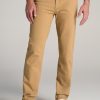 Men American Tall Jeans | J1 Straight Leg Jeans For Tall Men In Desert Sand