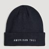 Men American Tall Other Accessories | Knit Beanie In Navy