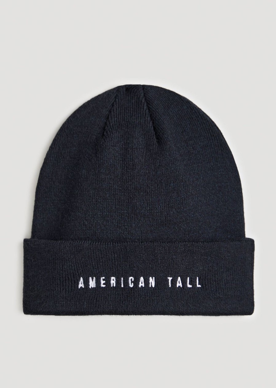 Men American Tall Other Accessories | Knit Beanie In Navy