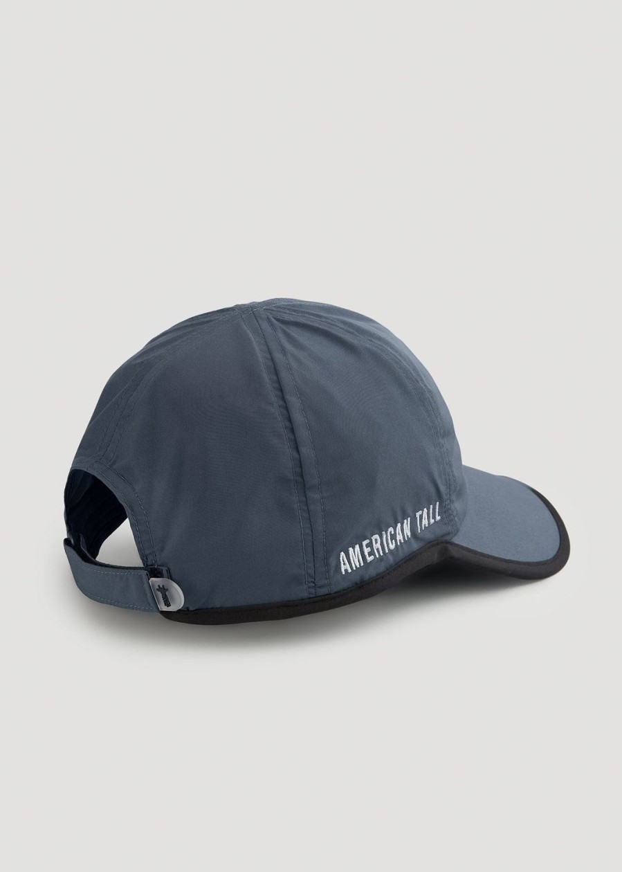 Men American Tall Other Accessories | Tall Lightweight Performance Hat In Smoky Blue