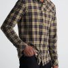 Men American Tall Button Shirts | Tall Men'S Ultra Lightweight Snap-Front Shirt In Cedarwood