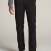 Men American Tall Pants + Chinos | J1 Straight Leg Chinos In Pants For Tall Men Black