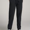 Women American Tall Athletic Pants | Wearever Fleece Regular Fit Women'S Tall Sweatpants In Vintage Black