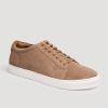 Men American Tall | Tall Men'S Cupsole Tennis Sneakers In Taupe Suede