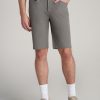 Men American Tall Shorts | Hiking Shorts For Tall Men In Medium Grey