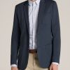 Men American Tall Jackets + Coats | Men'S Tall Blazer In Blue Steel