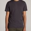 Men American Tall Tees + Tanks | The Everyday Regular-Fit Crewneck Tall Men'S T-Shirt In Charcoal