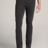 Men American Tall Jeans | Lj&S Tapered Jeans For Tall Men In Vintage Black