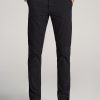 Men American Tall Pants + Chinos | Carman Tapered Chinos In Pants For Tall Men Black