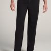 Men American Tall Athletic Pants | Lounge Pajama Pants For Tall Men In Black