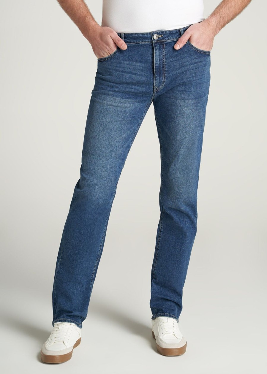 Men American Tall Jeans | J1 Straight Leg Jeans For Tall Men In Signature Fade