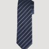 Men American Tall Blazers + Suit Separates | Dress Ties For Tall Men In Olive Stripe