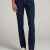 Men American Tall Jeans | Dylan Slim-Fit Fleeced Jeans For Tall Men In Rockies Blue