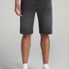 Men American Tall Shorts | Denim Shorts For Tall Men In Vintage Faded Black