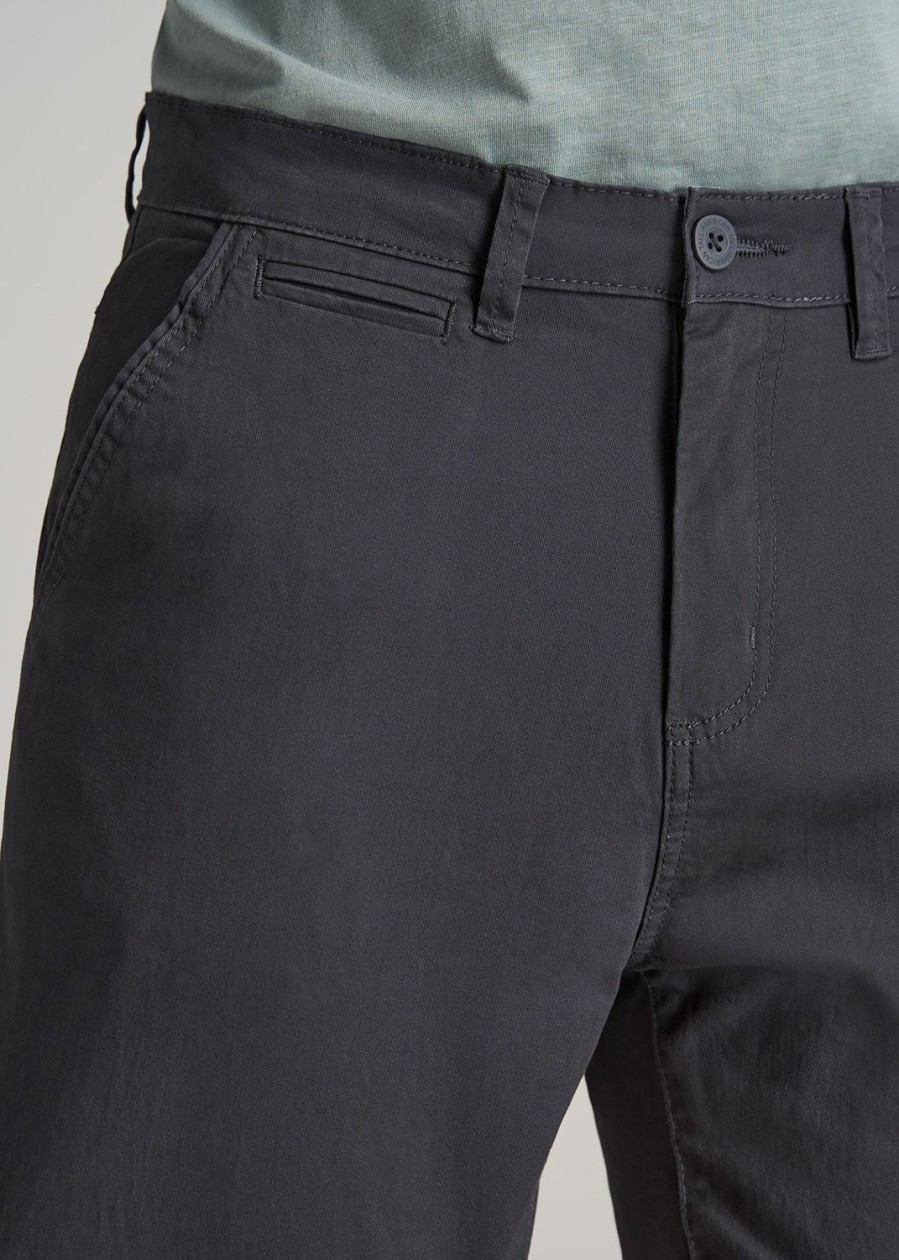 Men American Tall Pants + Chinos | J1 Straight Leg Chinos In Pants For Tall Men Iron Grey