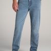 Men American Tall Jeans | J1 Straight Leg Jeans For Tall Men In Vintage Faded Blue