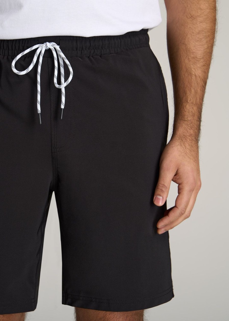 Men American Tall Shorts | Swim Shorts For Tall Men In Black