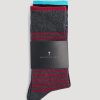 Men American Tall Socks | Men'S Xl Dress Socks (Size 14-17) | 3-Pack B