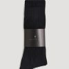 Men American Tall Socks | Men'S Athletic Crew Socks (X-Large Size: 13-15) | Black 3 Pack