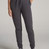 Women American Tall Athletic Pants | Wearever French Terry Tall Women'S Joggers In Charcoal