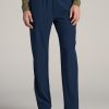 Men American Tall Athletic Pants | Relaxed Fit Lightweight Athletic Pants For Tall Men In Navy