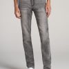 Men American Tall Jeans | Dylan Slim-Fit Jeans For Tall Men In Washed Faded Black