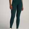 Women American Tall Athletic Pants | Cotton Women'S Tall Leggings In Emerald