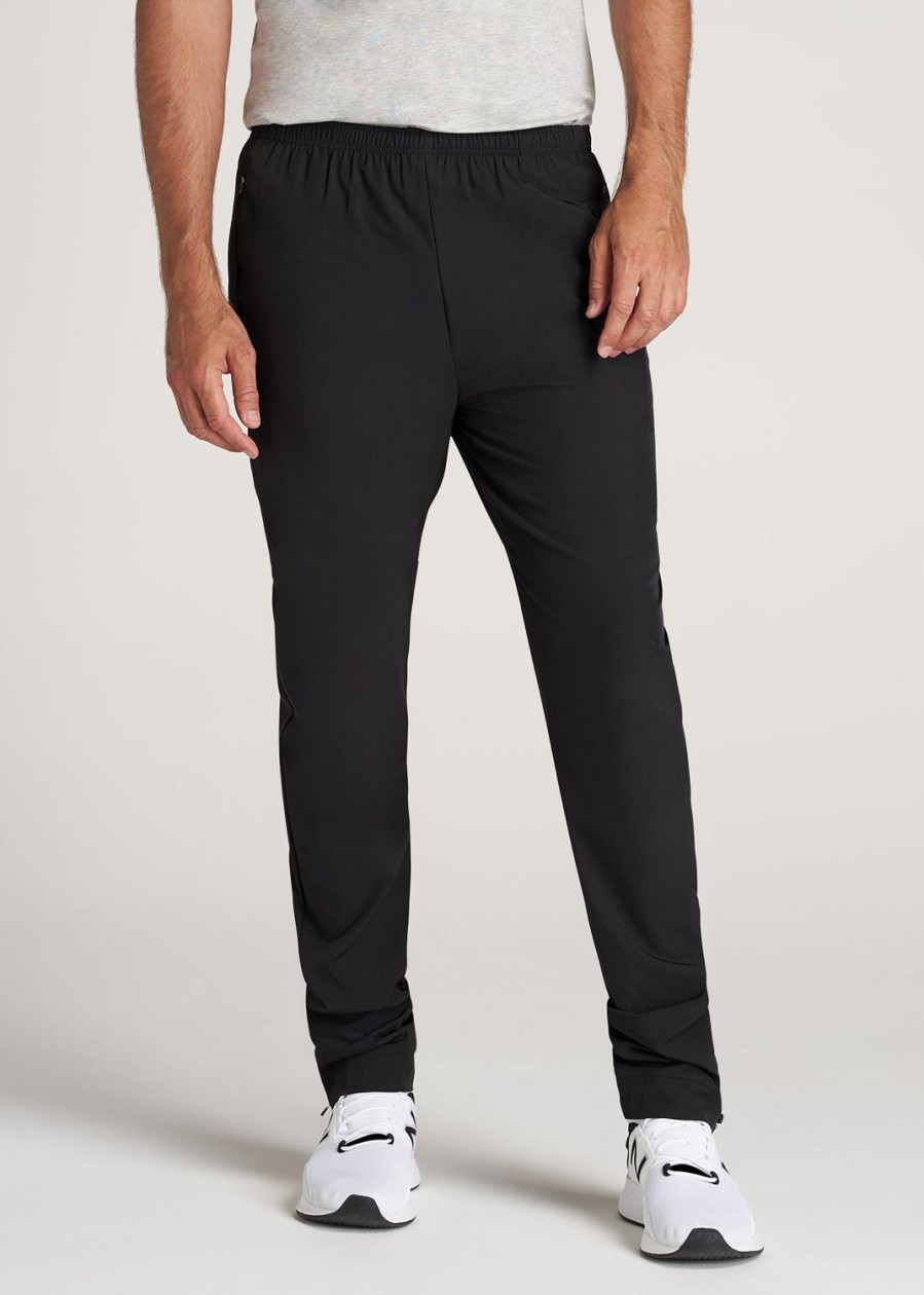 Men American Tall Athletic Pants | Lightweight Athletic Pants For Tall Men In Black