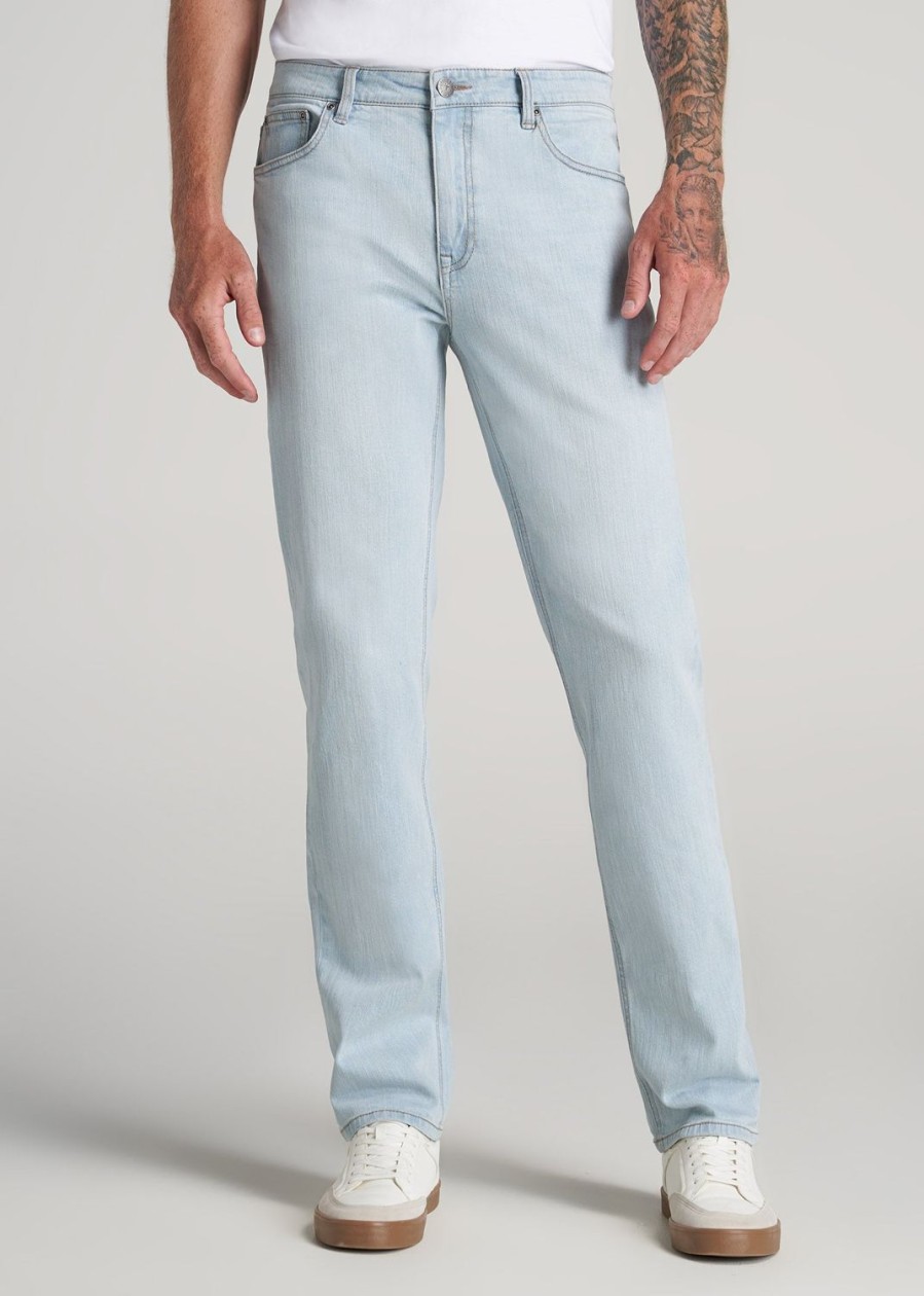 Men American Tall Jeans | J1 Straight Leg Jeans For Tall Men In California Blue