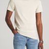 Men American Tall Tees + Tanks | The Everyday Regular-Fit Crewneck Tall Men'S T-Shirt In Oatmeal