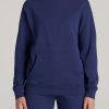 Women American Tall Hoodies + Sweatshirts | Wearever Fleece Relaxed Fit Women'S Tall Hoodie In Midnight Blue