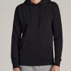 Men American Tall Hoodies + Sweatshirts | Wearever Fleece Pullover Men'S Tall Hoodie In Black