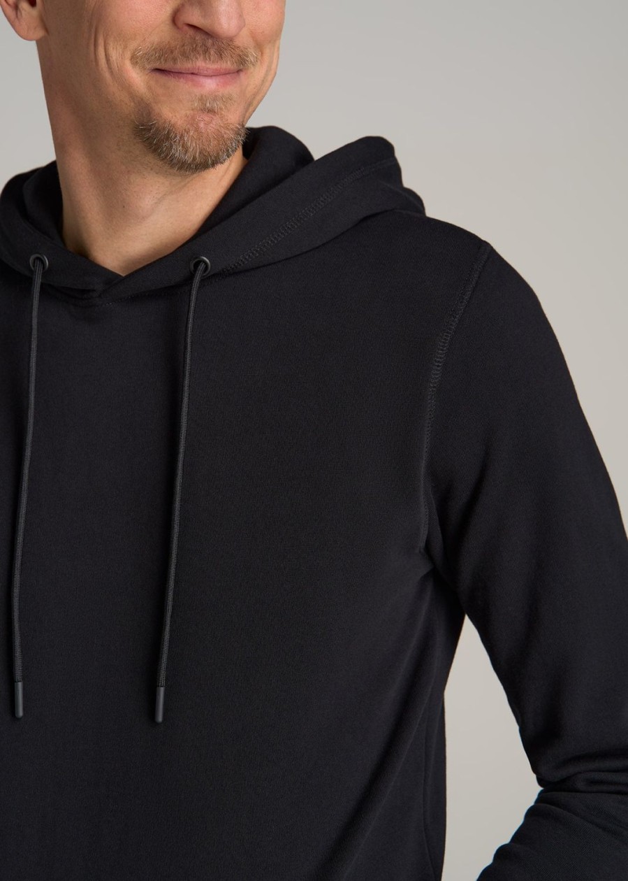 Men American Tall Hoodies + Sweatshirts | Wearever Fleece Pullover Men'S Tall Hoodie In Black