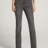 Women American Tall Jeans + Denim | The Britney - Women'S Tall Bootcut Jeans In True Grit Grey