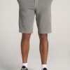 Men American Tall Shorts | Lj&S Tall Deck Shorts For Men In Vintage Pewter