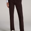 Men American Tall Pants + Chinos | J1 Straight Leg Chinos In Pants For Tall Men Chocolate