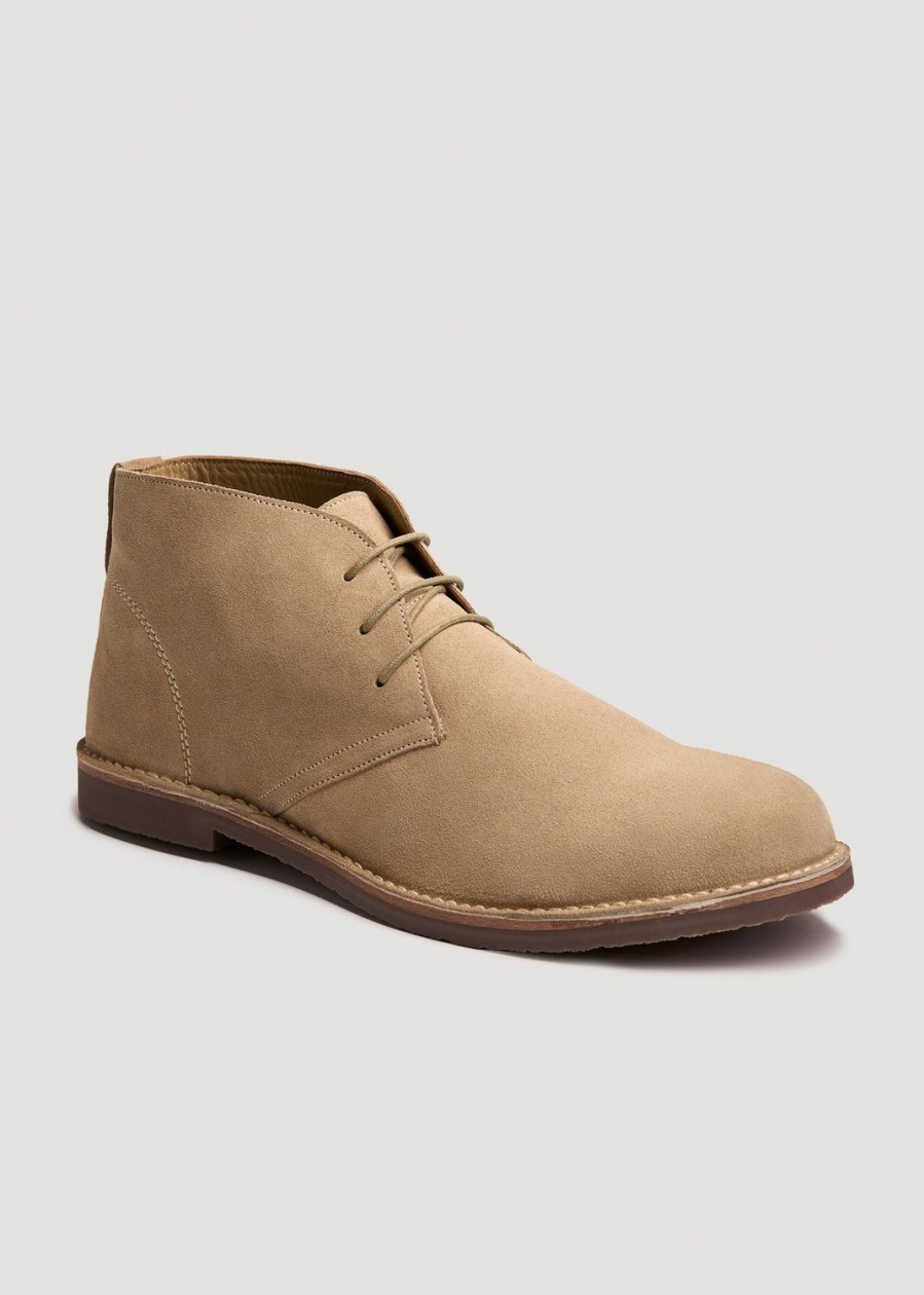 Men American Tall | Tall Men'S Chukka Boots In Cappuccino