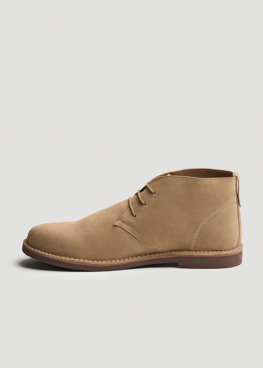 Men American Tall | Tall Men'S Chukka Boots In Cappuccino